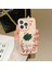 iPhone 14 Pro Max Için Kılıf Tpu+Akrilik Bling Parıltılı Kağıt Bahçe Temalı Telefon Kılıfı-Kuğu/yeşil (Yurt Dışından) 1
