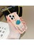 iPhone 14 Pro Max Için Kılıf Tpu+Akrilik Bling Parıltılı Kağıt Bahçe Temalı Telefon Kılıfı-Kuğu/mavi (Yurt Dışından) 1