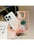 iPhone 14 Pro Max Için Kılıf Tpu+Akrilik Bling Parıltılı Kağıt Bahçe Temalı Telefon Kılıfı-Kuğu/mavi (Yurt Dışından) 5