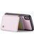 Jeehood iPhone Xr Kılıf Kickstand Tpu Manyetik Telefon Kapağı Çıkarılabilir Kart Çantası-Pembe (Yurt Dışından) 3