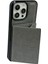 iPhone 13 Pro Max Kickstand Kılıf Deri+Tpu Telefon Kılıfı Çıkarılabilir Kart Çantası-Gri (Yurt Dışından) 3