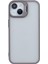 iPhone 13 Için Kılıf Lens Çerçeve Braketi Tpu+Pc Darbeye Dayanıklı Telefon Kapağı-Gri (Yurt Dışından) 1