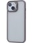 iPhone 13 Için Kılıf Lens Çerçeve Braketi Tpu+Pc Darbeye Dayanıklı Telefon Kapağı-Gri (Yurt Dışından) 3
