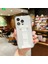 iPhone 15 Pro Kılıf Bileklik Tasarımı Şeffaf Tpu Arka Kapak-Beyaz (Yurt Dışından) 1