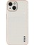 Azns iPhone 14 Plus Kılıf Timsah Dokulu Pu+Tpu Darbeye Dayanıklı Telefon Kapağı-Beyaz (Yurt Dışından) 5