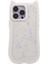 Jtw Serisi iPhone 15 Pro Için Tpu Kılıf Epoksi Parıltılı Payetler Tpu Telefon Kapağı Kedi Kulak Tasarımı-Bej (Yurt Dışından) 1