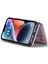 Jeehood iPhone 14 Kılıf Kart Tutucu Kickstand Deri+Tpu Telefon Kapağı-Pembe (Yurt Dışından) 4