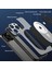 iPhone 15 Pro Için Kılıf Kickstand Silikon + Pc Telefon Kılıfı Grafen Isı Dağılımı-Gümüş (Yurt Dışından) 4