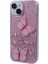 Wanlonfeng Aw Serisi iPhone 15 Plus Kılıf Parıltılı Bling Tpu Telefon Kılıfı Hd Filmli-Pembe (Yurt Dışından) 4