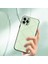 iPhone 13 Pro Max Kılıf Pu Deri Kaplamalı Pc+Tpu Koruyucu Telefon Kılıfı-Yeşil (Yurt Dışından) 2