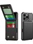 ZM11 iPhone 15 Pro Kılıf Kickstand Kart Yuvaları Pu Deri+Tpu Telefon Kapağı-Siyah (Yurt Dışından) 1