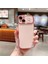 iPhone 15 Için Kılıf Dalga Çerçevesi Aşk Kalpli Yükseltilmiş Kamera Koruma Tpu Kapak-Gül Pembesi (Yurt Dışından) 1