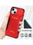 iPhone 14 Plus/15 Plus Kılıf Camshield Tpu+Pc Telefon Kılıfı Darbeye Dayanıklı Toz Geçirmez-Kırmızı (Yurt Dışından) 2