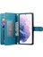 Samsung Galaxy S21 Artı Çok Fonksiyonlu Kart Yuvaları Kickstand Için Flip Case (Yurt Dışından) 5