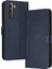 Samsung Galaxy S21 Artı Kickstand Saf Renk Pu Deri Için Flip Case (Yurt Dışından) 1