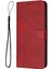 Samsung Galaxy Buckle 5g Kickstand Saf Renk Toka Pu ile Flip Case (Yurt Dışından) 1