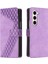 Samsung Galaxy Z Için Telefon Kılıfı Fold 6 Kickstand Manyetik Kart Yuvaları Kapak (Yurt Dışından) 3