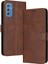 Toka Pu Deri Saf Renk ile Samsung Galaxy M52 5g Için Flip Case (Yurt Dışından) 1