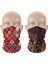 2'li Set Bandana Erkek Bandana Kadın Bandana Motosiklet Bandana Boyunluk Balaklava Outdoor Maske 3