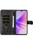 Oppo A57 5g Kart Yuvası Sahipleri Için Kılıf Koruyucu Kapak Fermuar Deri (Yurt Dışından) 5