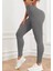Kadın Seamless Esnek Vücut Şekillendiren Yoga Fitness Taytı 2