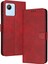 Toka Pu ile Kart Yuvası Saf Renk ile Realme C30/C30S Için Flip Case (Yurt Dışından) 1