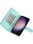 Samsung Galaxy S23 Bilek Kayışı Çok Fonksiyonlu Kart Yuvaları Için Flip Case (Yurt Dışından) 5