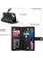 IPhone 13 Mini Çok Fonksiyonlu Kart Yuvaları Bilek Kayışı Cüzdan Için Flip Case (Yurt Dışından) 3