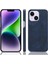 IPhone 14 Için Retro Durumda Artı Uyumluluk Retro Lychee Desen Anti (Yurt Dışından) 1