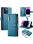 IPhone 14 Için Flip Case Pro Max Bilek Kayışı Kickstand Cüzdan Bölmesi (Yurt Dışından) 1