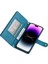 IPhone 14 Için Flip Case Pro Max Bilek Kayışı Kickstand Cüzdan Bölmesi (Yurt Dışından) 2
