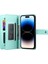 IPhone 14 Pro Bilek Kayışı Cüzdan Bölmesi Kart Yuvaları Için Flip Case (Yurt Dışından) 5
