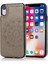 IPhone Xr Desen Çiçek Çift Düğmeler Için Kart Tutucu Kılıf ile Cüzdan (Yurt Dışından) 3