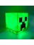 Minecraft Creeper Taşınabilir Şarjlı Pilli Müzikli Gece Lambası 2