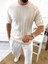 T-Shirt Nefes Alabilen Terletmez Bisiklet Yaka Tshirt Oversize Bol Kesim Tişört 3