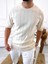 T-Shirt Nefes Alabilen Terletmez Bisiklet Yaka Tshirt Oversize Bol Kesim Tişört 4