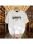 Varsity Baskılı Beyaz Erkek Tshirt 1