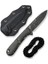Mini Elementum Fixed Micarta Dark Green Damascus Bıçak 3