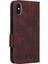 Kart Tutucu ile iphone X/xs Için Kılıf Kickstand Deri Folio Flip Case (Yurt Dışından) 4