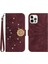 Iphone 12 Için Kılıf Pro Telefon Kılıfı Pu Deri Kapak Çevirin Kart Tutucu Tpu (Yurt Dışından) 1