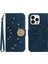 Iphone 15 Için Kılıf Pro Telefon Kılıfı Flip Cüzdan Kredi Kartı Kartı Tutucu Pu (Yurt Dışından) 1