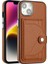 IPhone 15 Için Kılıf Artı Kart Tutucu Kickstand Koruyucu Kapak Premium Pu (Yurt Dışından) 1