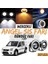 Ford Transit Connect 2002-2013 Uyumlu Üniversal Mercekli Angel Sis Farı Metal Su Geçirmez 76 mm Turuncu Halkalı Gündüz Farı Angel Eyes 2 Adet 1