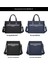 Tuval Taşınabilir Evrak Çantası Erkek Çantası Omuz Çantası Crossbody Çanta Belge Ofis Çantası (Yurt Dışından) 4