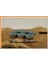 Tealight Mum Turkuaz Renk Simli 6 Adet 4