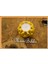 Dekoratif Lotus Mumluk Altın Renk 5