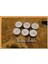 Tealight Mum Beyaz Renk Simli 6 Adet 5
