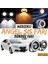 Fiat Linea 2007-2018 Uyumlu Üniversal Mercekli Angel Sis Farı Metal Su Geçirmez 76 mm Turuncu Halkalı Gündüz Farı Angel Eyes 2 Adet 1