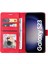 Samsung Galaxy S23 Flip Kapak Için Flip Case Basit Iş Deri Kılıf (Yurt Dışından) 3
