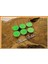 Tealight Mum Yeşil Renk 6 Adet 2